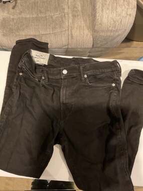H&M Men's Black Skinny Fit Jeans